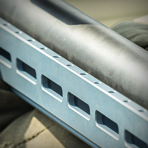 DRILLED AND TAPPED HOLES FOR MOUNTING NV AND CONTROL BRIDGES